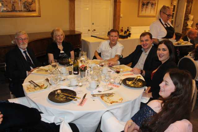 Image of Attendees at the centenary dinner